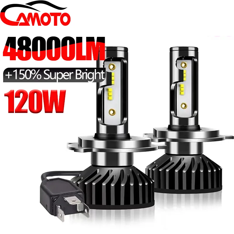 2PCS H7 Led H4 Car … - image