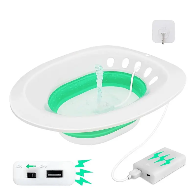ABWR-Sitz Bath Kit-Electric For Hemorrhoid Relief, For Toilet Seat, Sits Bath For Postpartum Care