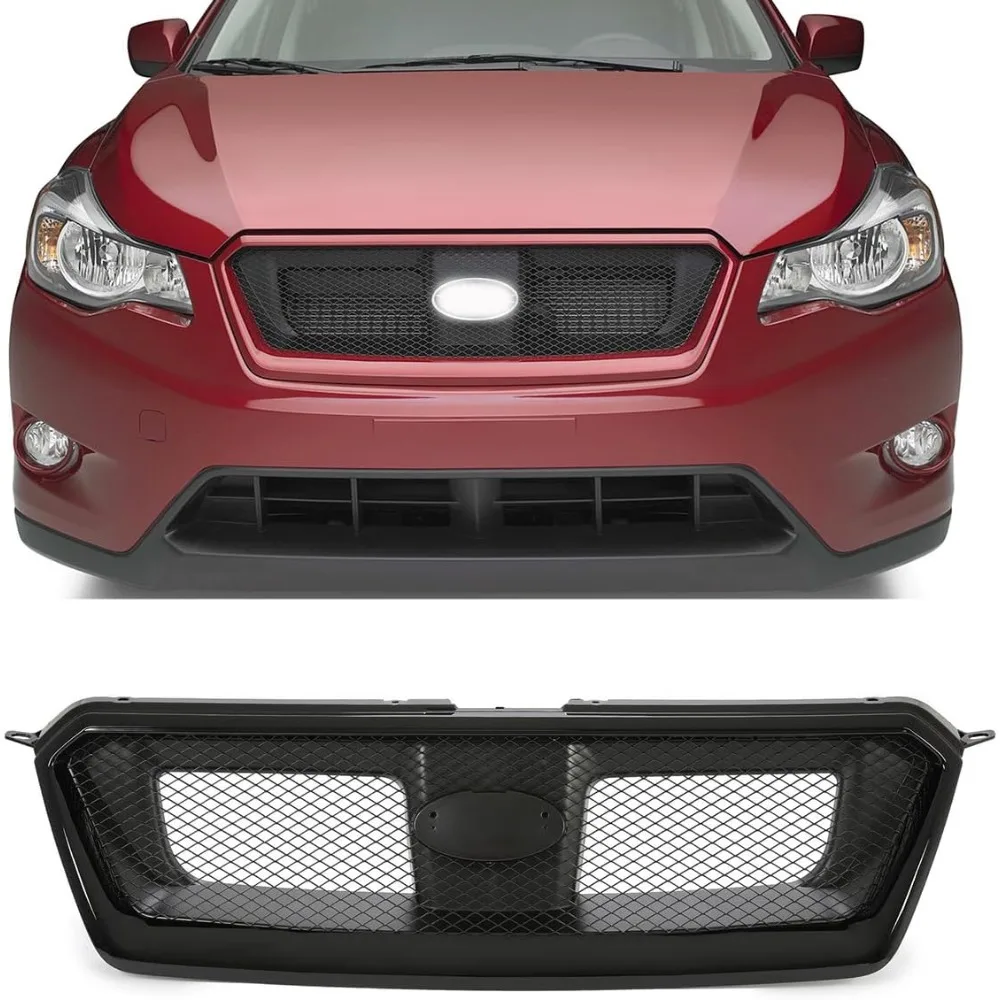 

Решетка бампера, черная окрашенная сетка, подходит для 2013-2015 XV Crosstrek, 2016-2017 Crosstrek, 2012-2016 Impreza