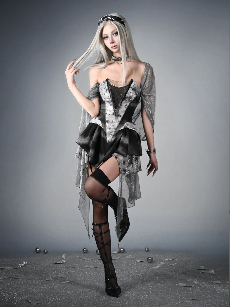 

Niche Designer Women's Gothic Style Dress for Women
