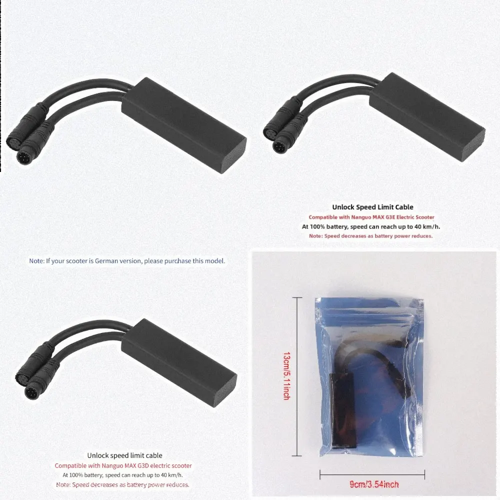 Electric Scooter for boost Cable Compatible with For NINEBOT Max G3 for Controller-Level Speed Optimization up to 40 km/h