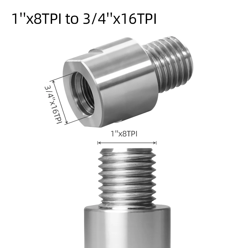 TASP Woodworking Lathe Chuck Headstock Spindle Adapter for 1\