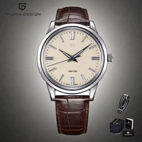2025 PAGANI DESIGN 38MM relojes de cuarzo para hombre PD1731 VH31 Mov moda clásica reloj deportivo de acero inoxidable resistente al agua reloj para hombre