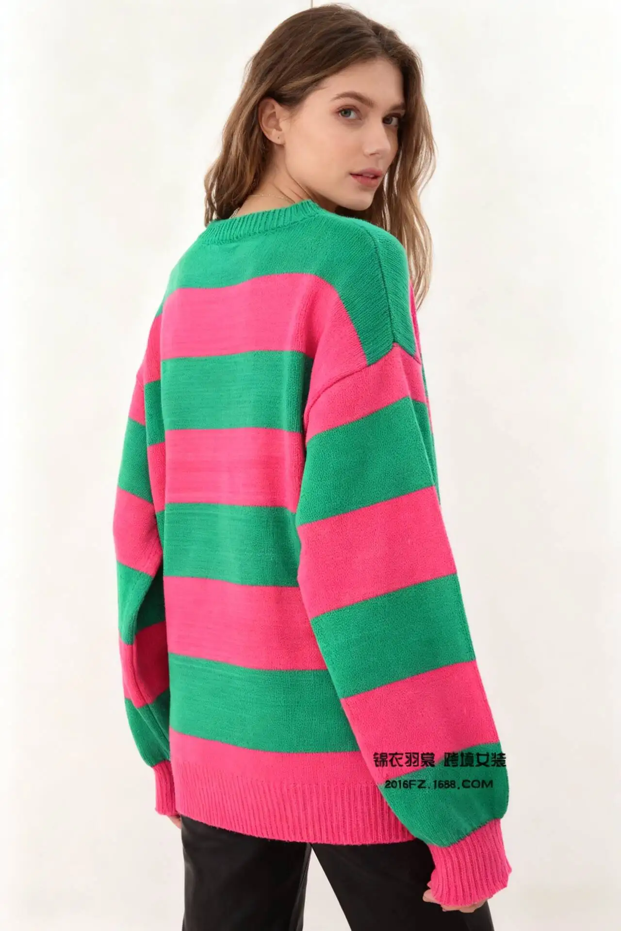 

Свитера Джемперы Пуловеры Женский укороченный топ Женский мохеровый зимний принт Негабаритная бахрома На открытом воздухе Природа Животное Мягкое омбре Fit