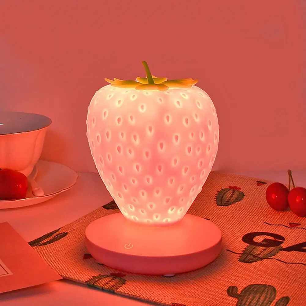 Bedside Lamp Night Light Dimmable Usb Rechargeable Led Lamp for Bedside or Table Decoration Flicker-free