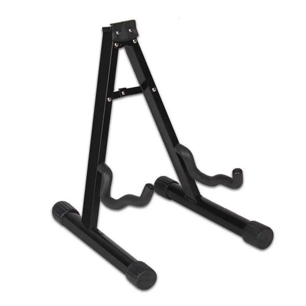 A-frame Design Guitar Stand Folding Guitar Stand A-frame Design with Silicone Feet Arm for Acoustic