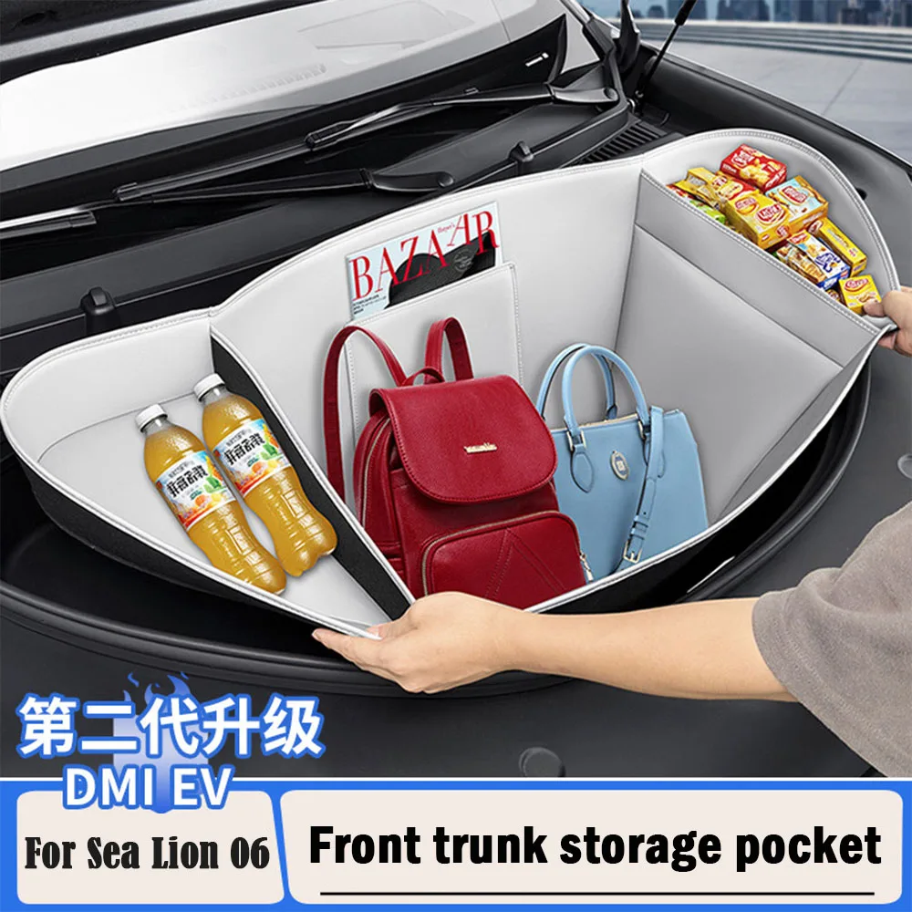 

For BYD Sea Lion 06 EV/DM-I Front Trunk Storage Pad Cabin Storage Bag, Protective Pad Modification Supplies Interior Accessories