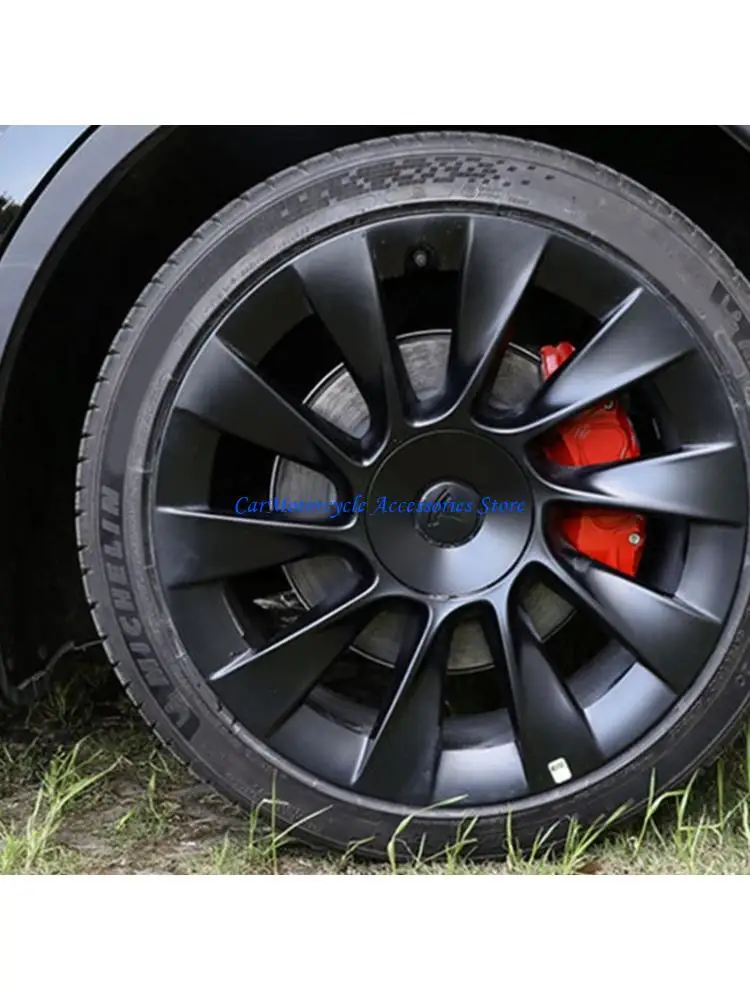 

P04D Heat Resistant Aluminum Brake Caliper Protector Secure Installation for Vehicle