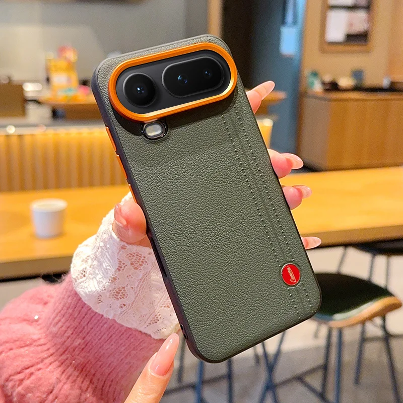 Für Huawei Honor Magic 8 Pro AIR Hülle Luxuriöse Hartschalenhülle aus PU-Leder Stoßfeste Schutzhülle für Magic 8 Pro Air