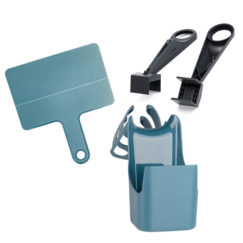 Motorcycle Chain Cleaning Tool Set Withanti-Splash Oil Storage Box Elastic Plastic-N25R