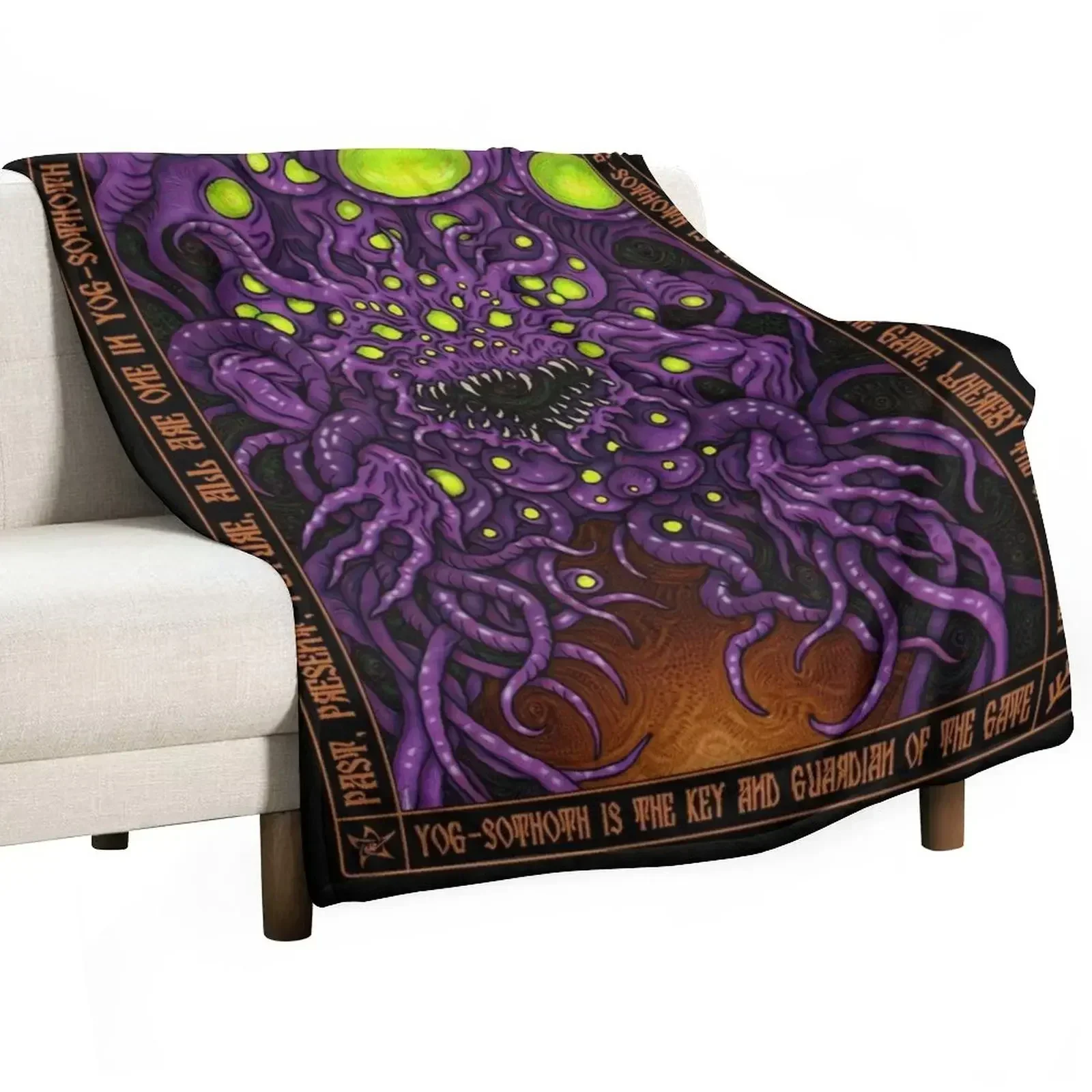 New Yog Sothoth Icon - Azhmodai 2018 Throw Blanket Luxury Thicken Hair Blankets