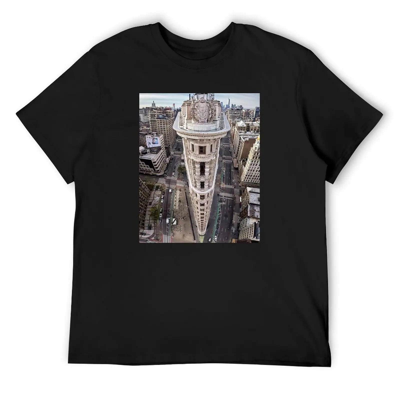 Flatiron Building Nueva York, vistas únicas NYC, Top del edificio Flatiron, arquitectura vintage, edificios clásicos, camiseta