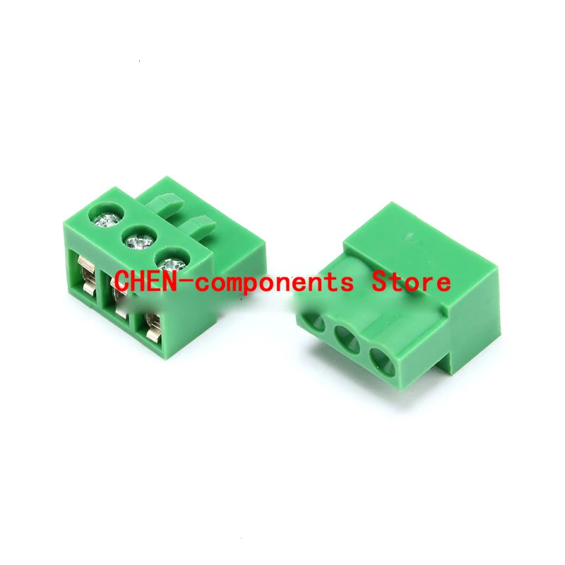 10Pcs HT5.08 HT508K Pluggable Terminal Block Plug Connector 2P 3P 4P 5P 6P 8P Stroom 15A HT3.96MM Terminals Connector Plug