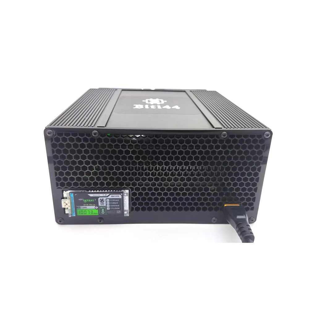 جديد Nerd OCTAXE تبريد الهواء 10TH/s BTC سولو مينر مفتوح المصدر بيتكوين التشفير مينر الطالب الذي يذاكر كثيرا أكتوبر الفأس مينر صامت #5