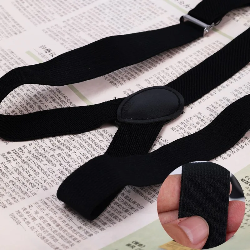 2.5 سنتيمتر عرض الرجال الحمالات جديد الإبداعية 3 السنانير الحمالات رجل السراويل عادية رجالي بنطلون الحمالات موضة قابل للتعديل هدفين #3