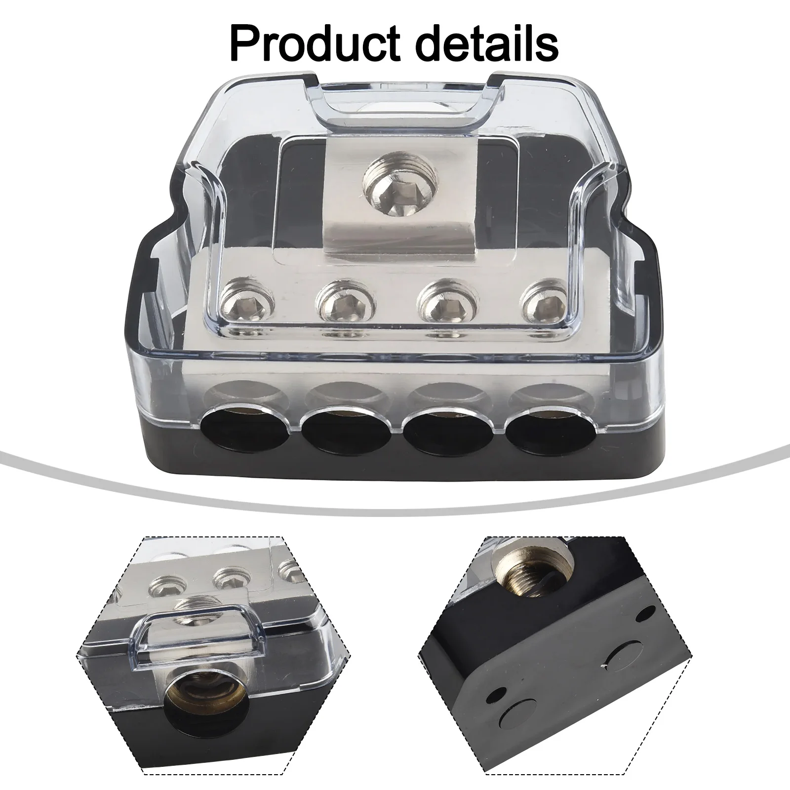 Black Ground Distributor No Deformation Practical Design Reliable Performance Wear-Resistant Material High Universality Fitment