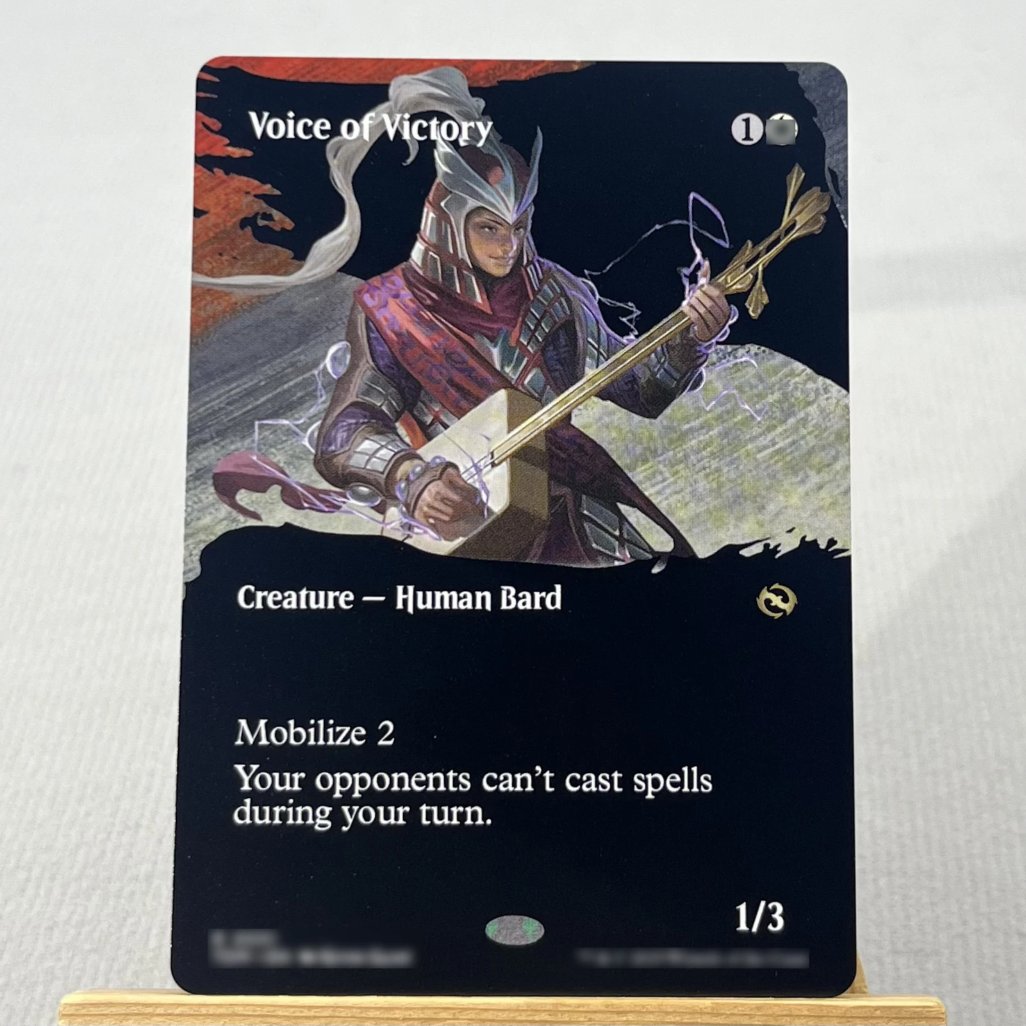 SPM SPE MAR SNC HOLO16-001 Tcg بطاقات سحرية Ugin، عين العواصف Mox Jasper Reanimate Parallel Lives جمع