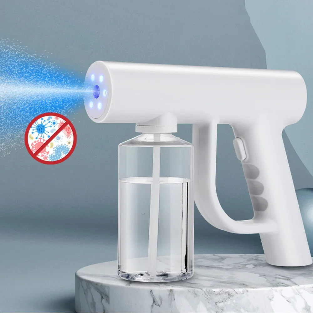 Electric Disinfectant Spray Gun Portable Nano Sterilization Mist Sprayer