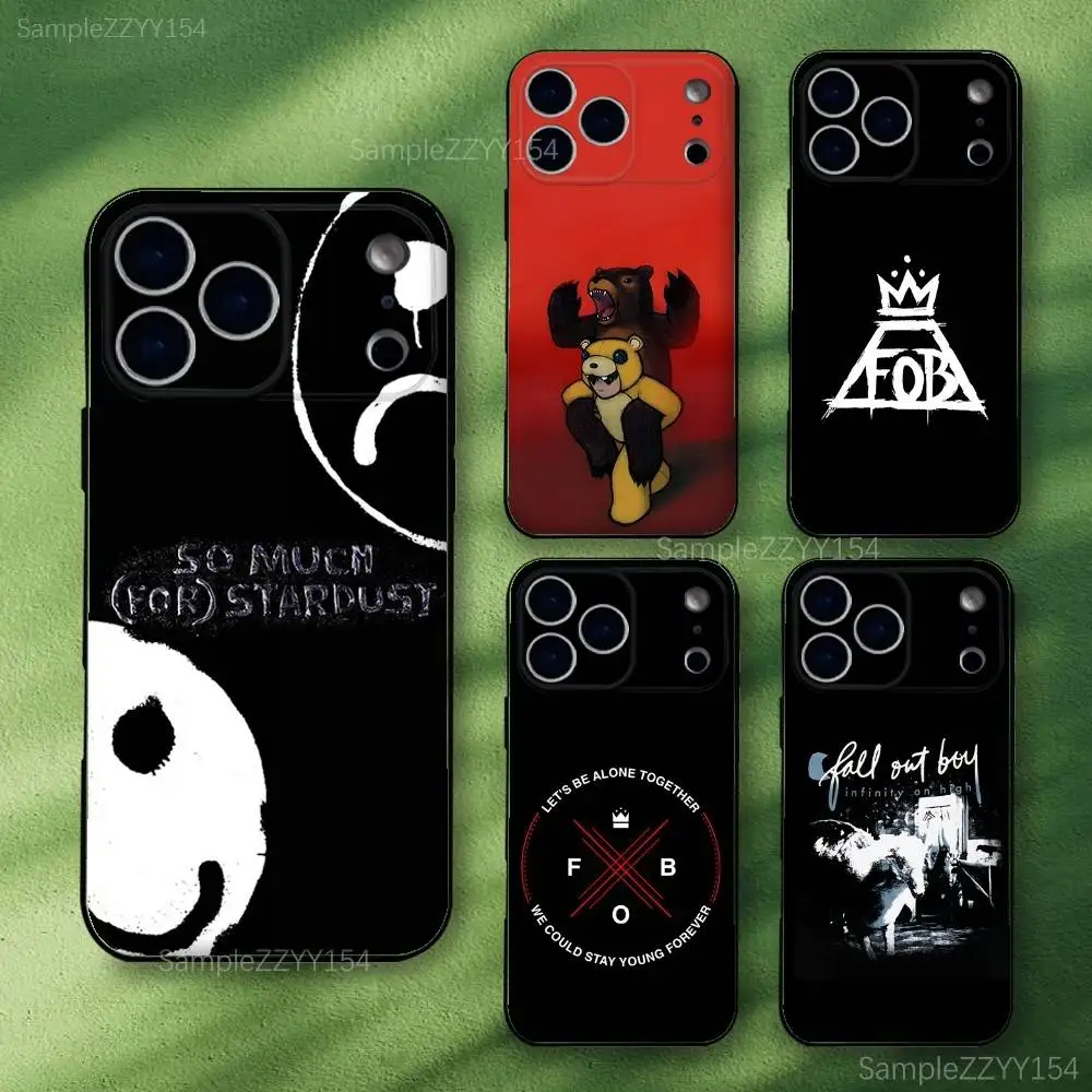 

Fall Out Boy American Beauty Phone Case For iPhone 17,16,15,14,13,12,Pro,Max,Plus,E,SE4,Air,Mini Black Soft Funda