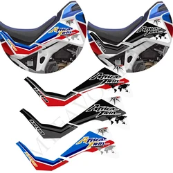 Africa Twin Adventure Sport Wind Deflectors Visor Set Stickers Decal Kit Side Tank Pads 2020 For Honda CRF1100 CRF 1100L L1 L2