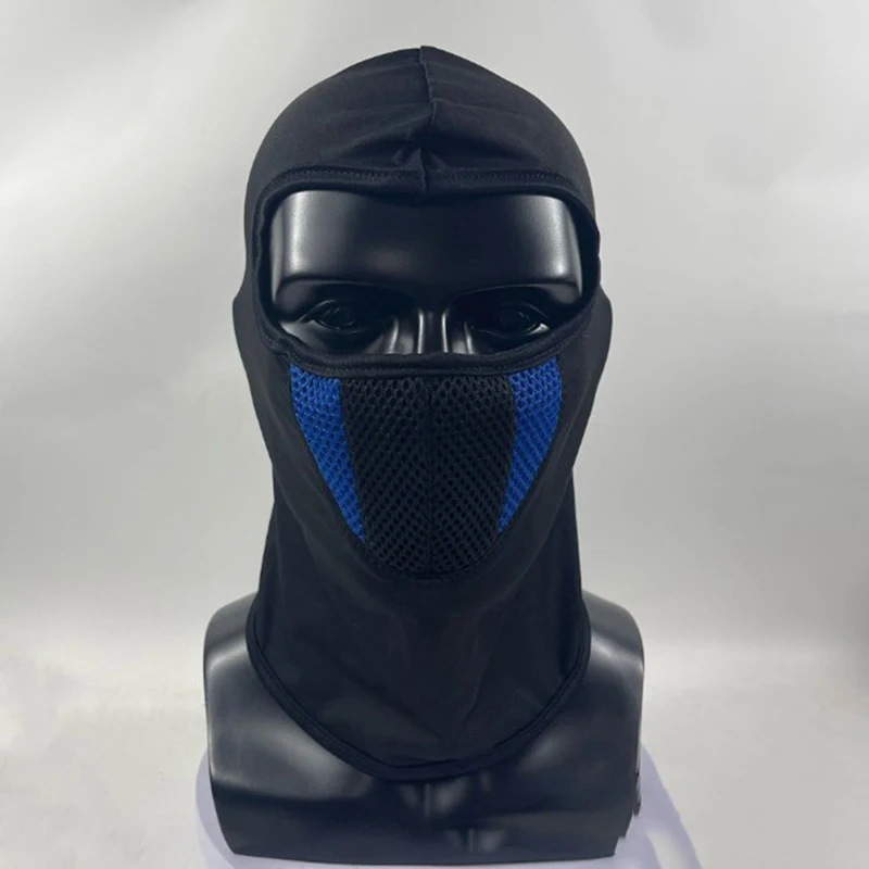 Breathable Balaclava Motorcycle Full Face Mask Motorbike Cycling Bike Mask Motocross Helmet Hood Moto Riding Neck Face Mask