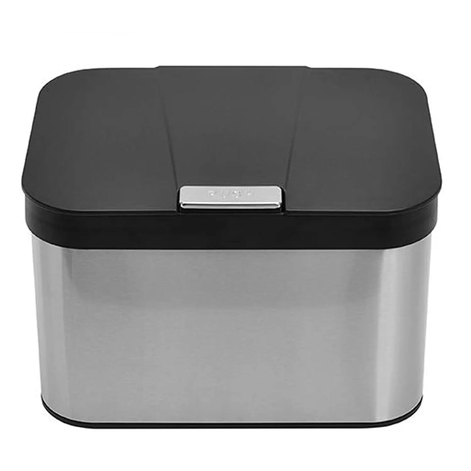 

Sealed Indoor Compost Bin, 1.13 Gallon Kitchen Waste Caddy with Lid, Compact Easy Clean Black Matte