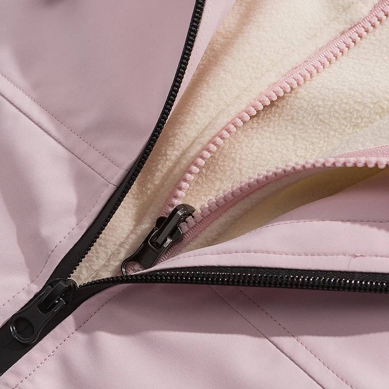 ARC Storm Jacket Autumn and Winter Detachable Three-in-one Plus Fleece Jacket Super Warm Simple Trend Waterproof Storm Jacket