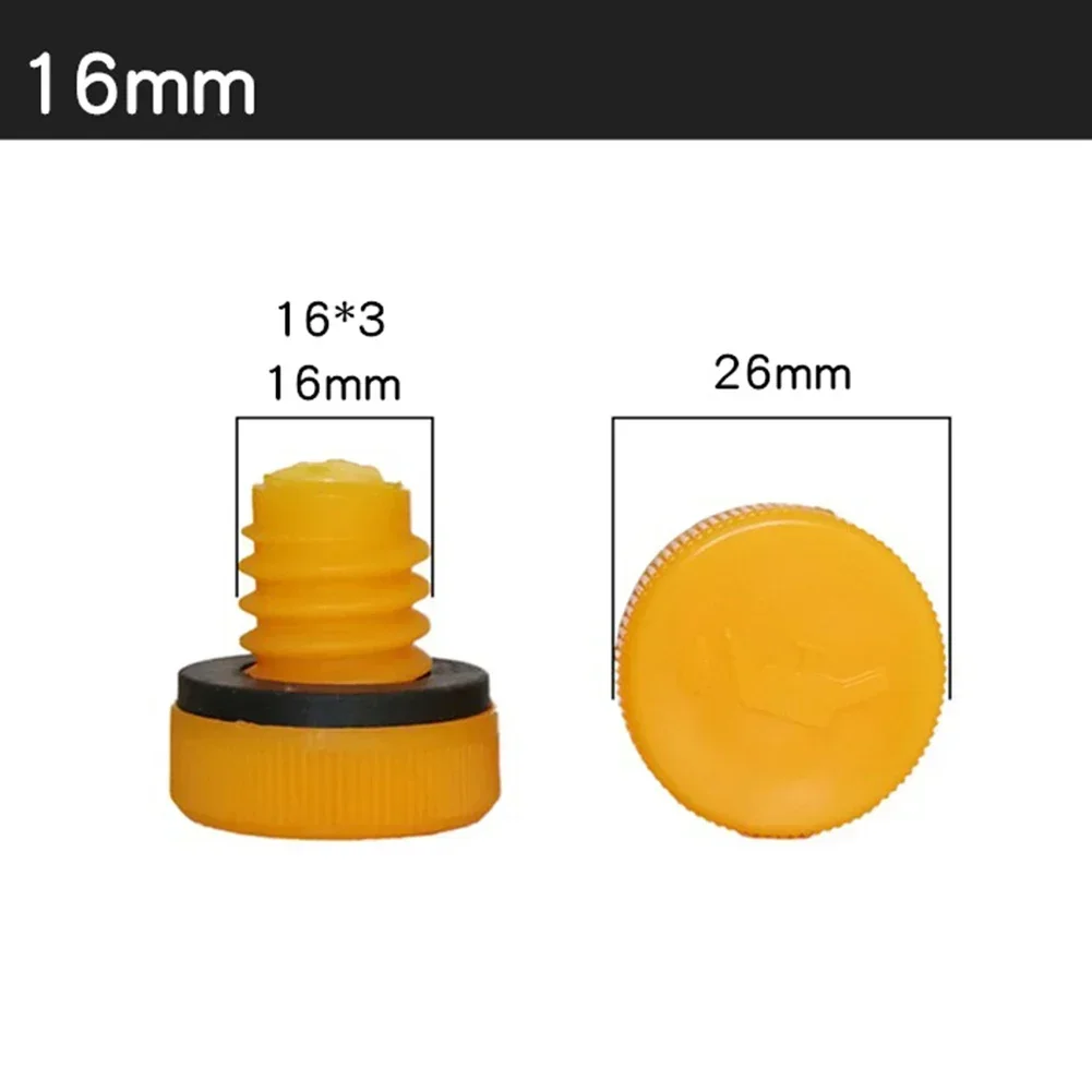 1pc Air Compressor Accessories Plastic & Aluminum Oil Plug Aluminum Oil Mirror Pump Tool Parts 12mm 16mm 20mm 26mm 27mm 36mm