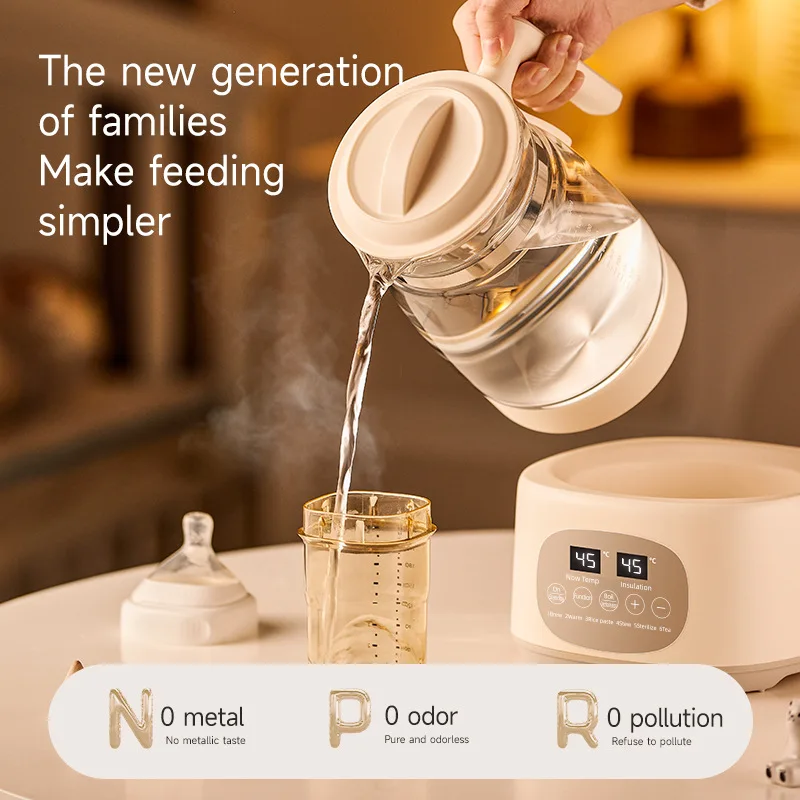 Glass Constant Temperature Kettle Household Health Care Thermostat Water Boiler Temperature Control Kettle