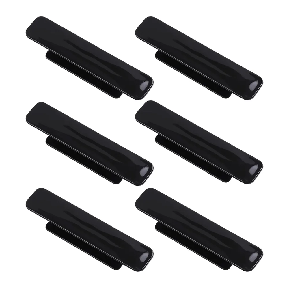 

Plastic NoDrill Sticky Cabinet Handles for Drawers and Sliding Doors Design Double Sided Tape Heat Removal Feature