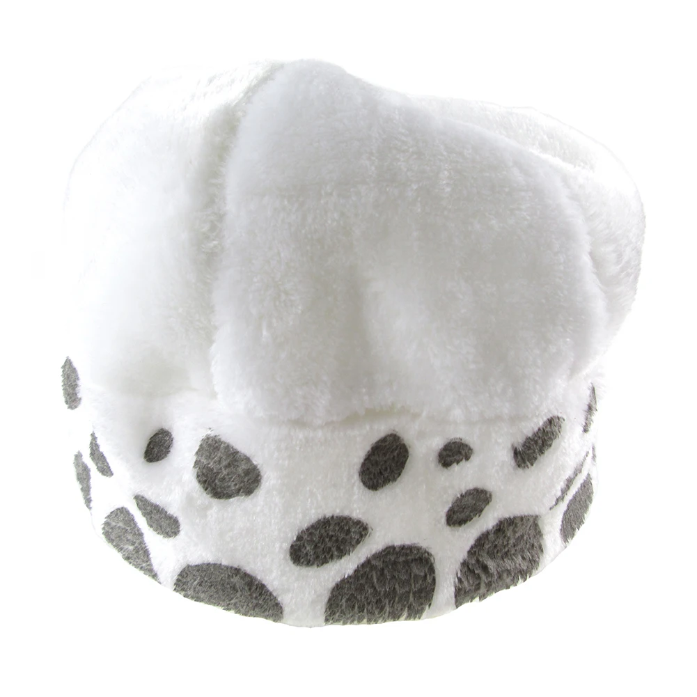 Brdwn Cosplay Trafalgar Law spotty Cap Soft Plush Hat Beanies