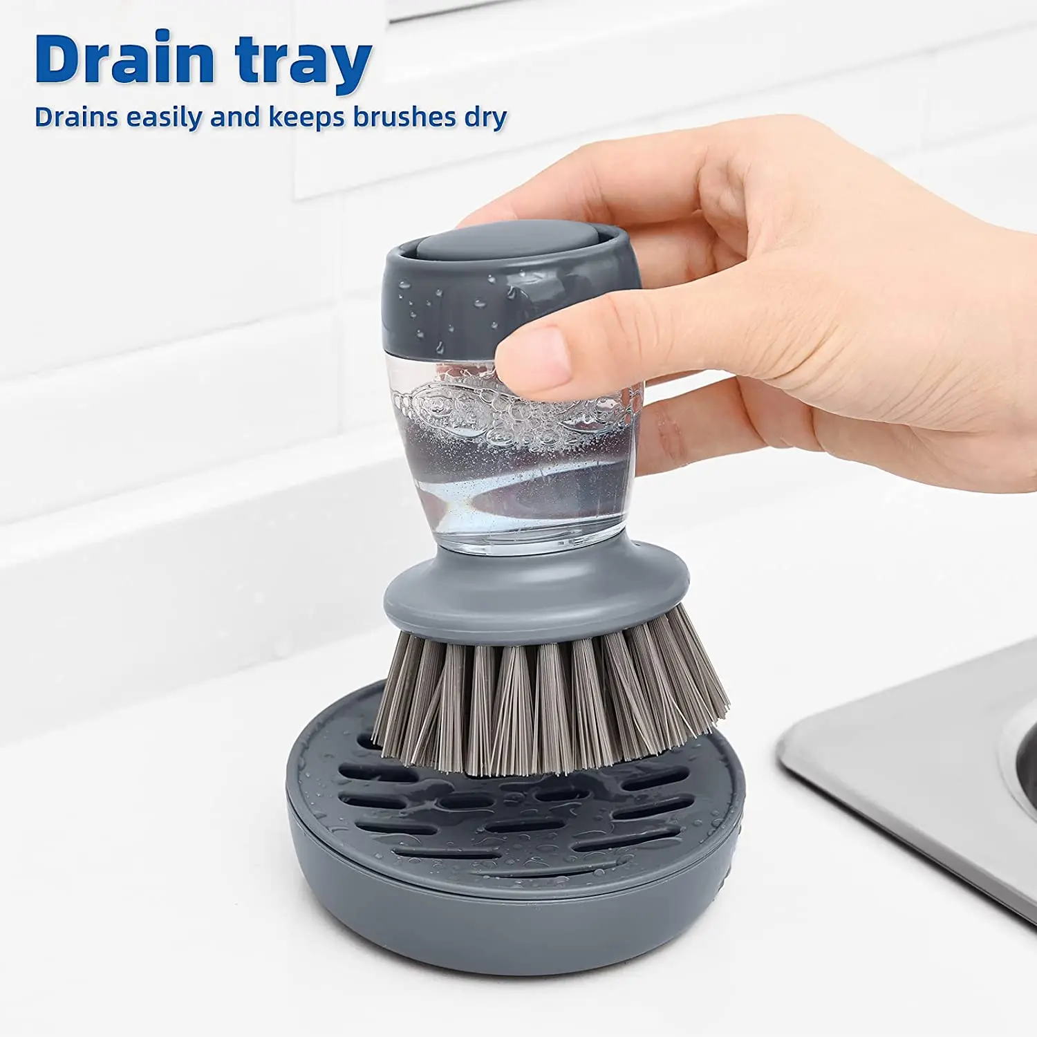 Kitchen Sponge Cleaning Pot Cleaning Brush Household Stovetop Decontaminator Cleaning Brush Plate And Bowl Cleaning Tools