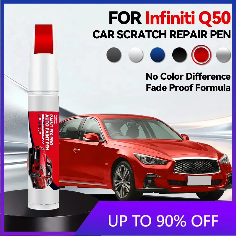

Car Accessories Tool For 2013-2025 INFINITI Q50 Paint Repair Pen Touch Up Scratch Remover DIY Auto Accessories Black White Silve