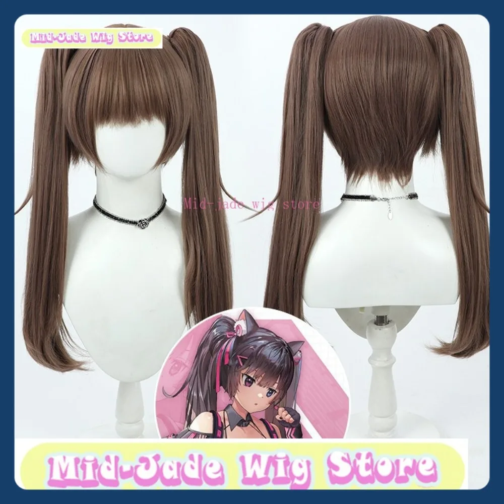 

Магазин париков среднего нефрита NIKKE Nero, парик для косплея, аниме, игра, ролевая игра, вечеринка на Хэллоуин, синтетические волосы