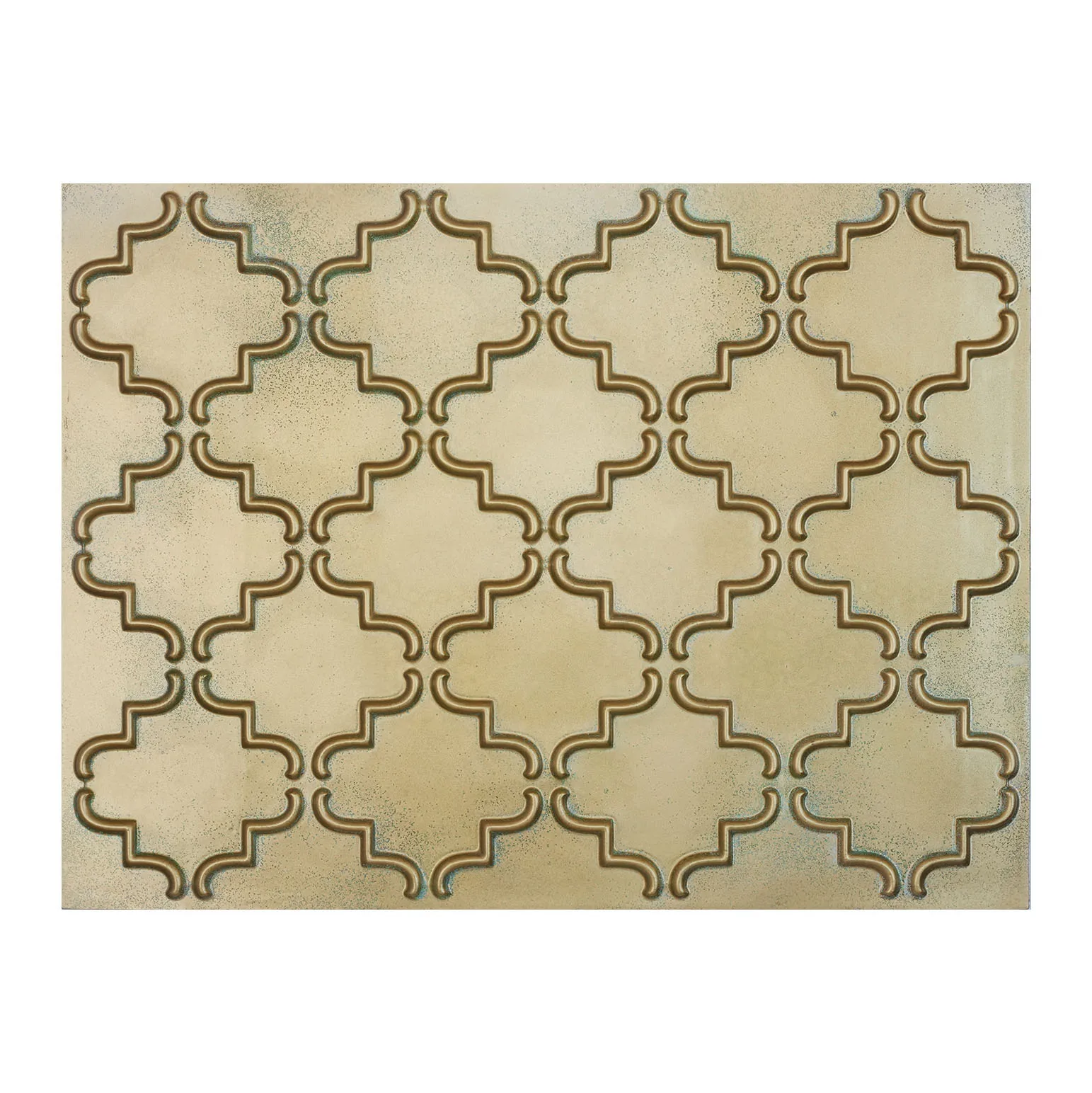 Reclaimed ceiling tiles, Interior decorative panel, for Store Entrance PLB28 Brass verdigris 10pcs/lot