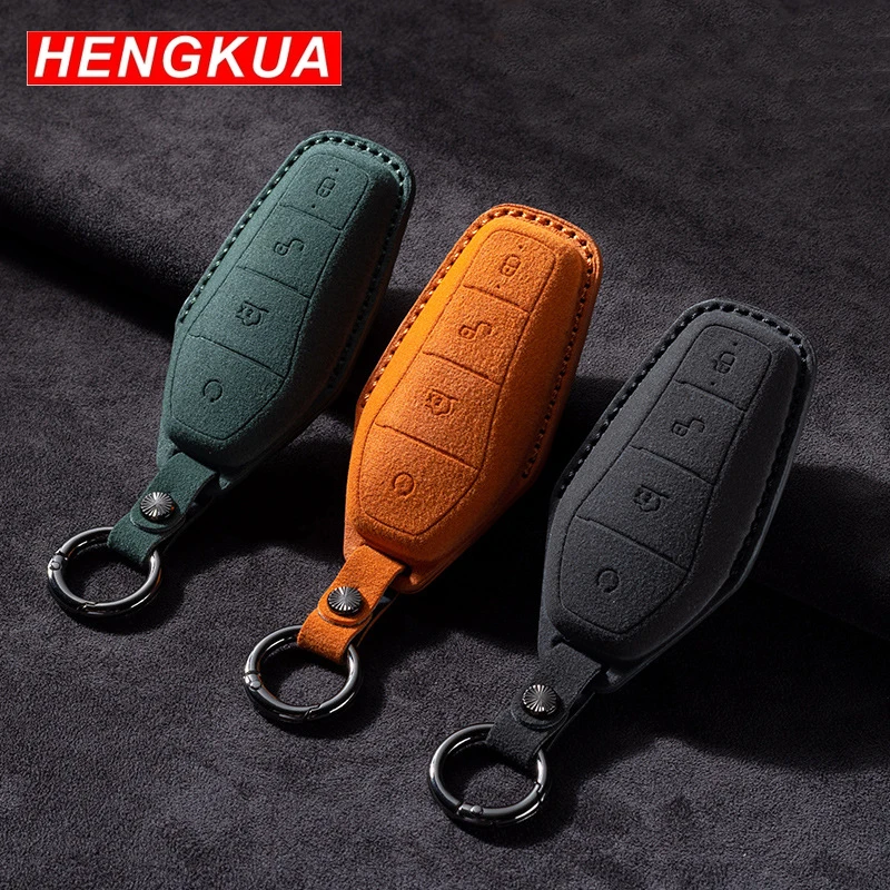 4 Buttons Car Remote Key Case Cover for BYD Atto 3 Han EV Dolphin DM 2018 Qin PLUS Song Pro MAX Yuan Dolphin E2 Auto Key Shell