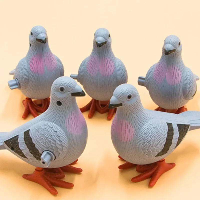 

Baby Wind Up Toys Cute Jumping Pigeon Clockwork Toy Funny Simulation Animal Kids Educational Toys for Children Boys Girls Gift