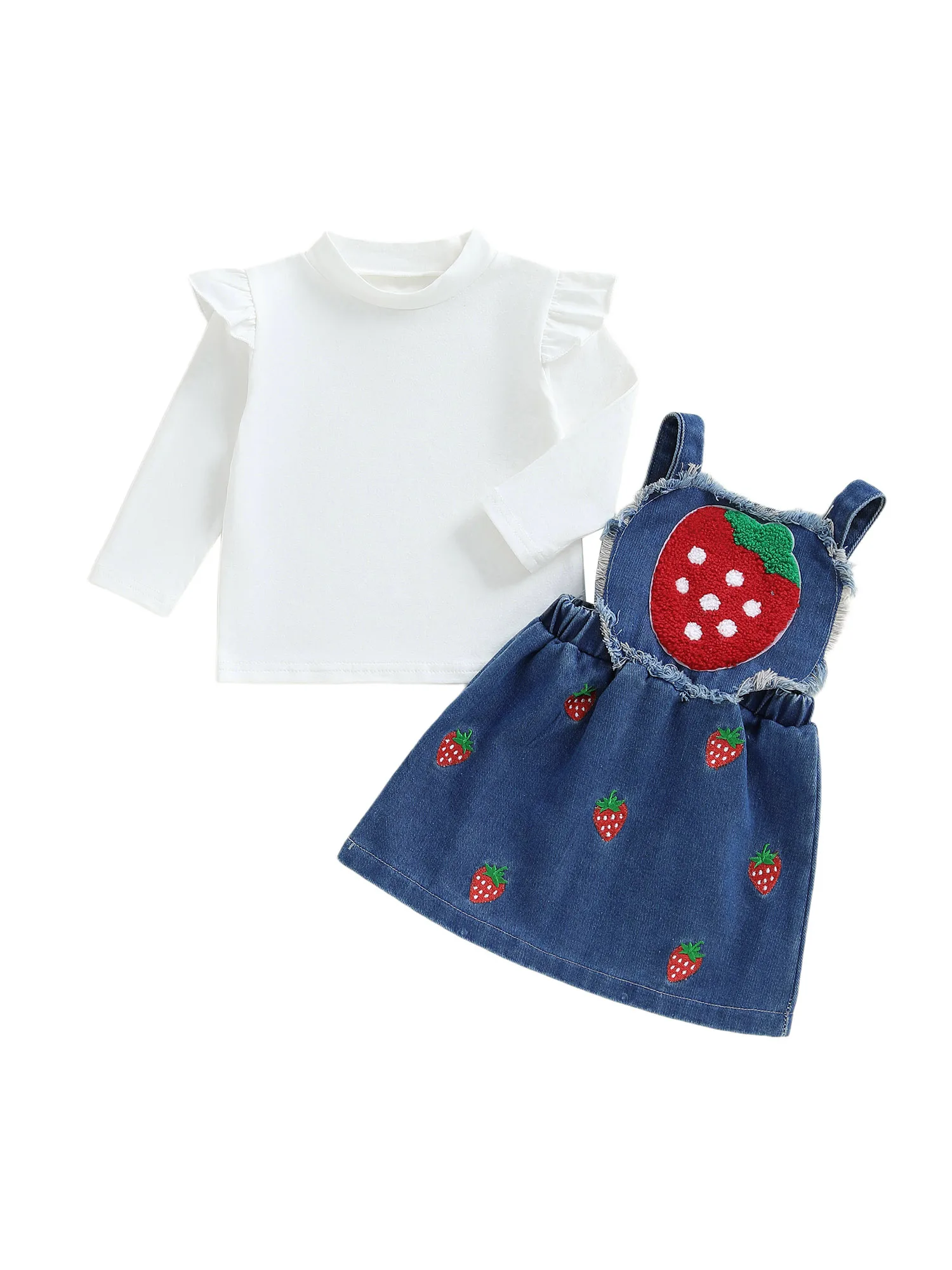 

Зимняя одежда из двух предметов для маленьких девочек, уютный свитер, комплект вельветовых штанов, одежда для малышей для холодной погоды