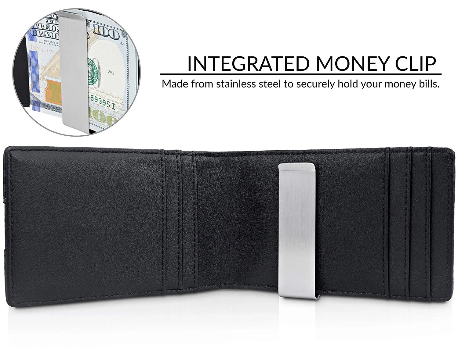 Porte-cartes RFID en cuir véritable pour hommes, petit porte-cartes fin et fin, Mini couverture pour carte de crédit, carte d'identité bancaire, pince à billets