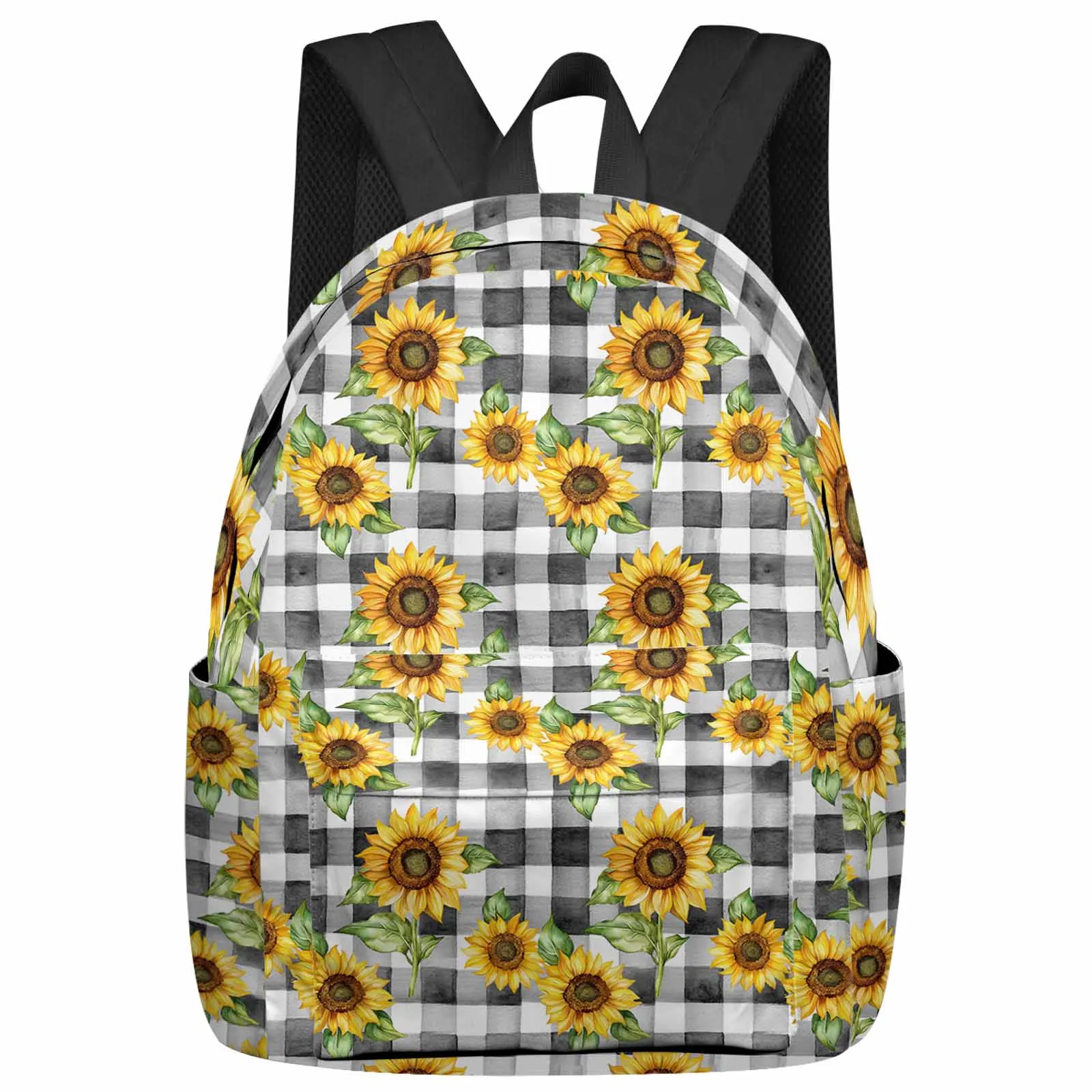 

Country Sunflower Daisy Backpack School Bags for Teenagers Students Laptop Bag Women's Casual Travel Backpack