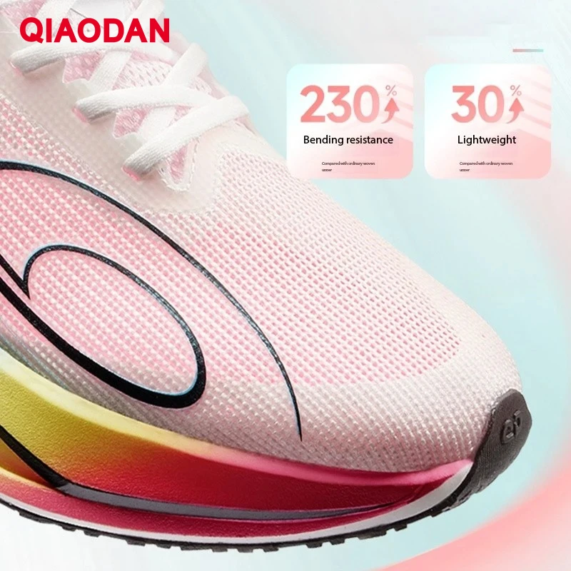 QIAODAN Fast Speed 3pro Running Shoes Men 2025 New Wearable Carbon Plate Cushion Stable Sportwear Sneakers QXB023252202
