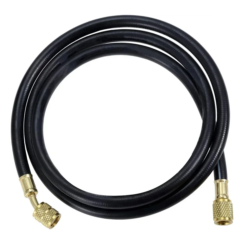59 cali AC 800PSI wąż do ładowania chłodniczego miernik węży HVAC 1/4 "SAE męskie żeńskie rozszerzenia R410a R134a wąż do ładowania AC