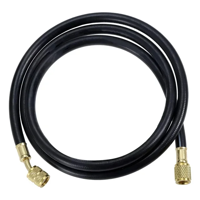 59 cali AC 800PSI wąż do ładowania chłodniczego miernik węży HVAC 1/4 "SAE męskie żeńskie rozszerzenia R410a R134a wąż do ładowania AC