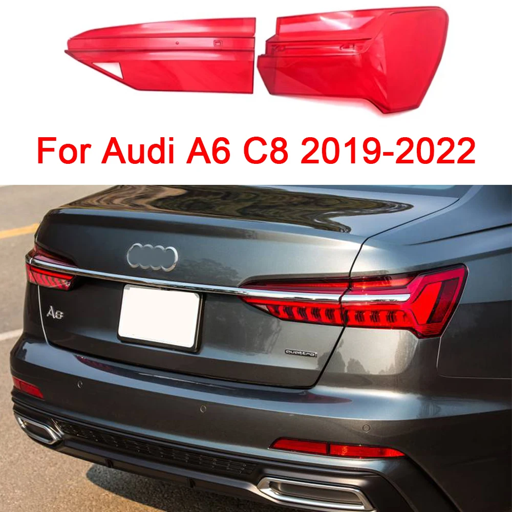 

Задняя фара для Audi A6 C8 2019 2020 2021 2022, задняя фара автомобиля, задняя фара, оболочка, аксессуары