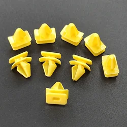 50pcs For Volvo S60 S80 S90 S40 XC60 Car Wheel Arch Surround Trim Plank Fender Frame Eyebrow Fastener Clip Rivet Accessories