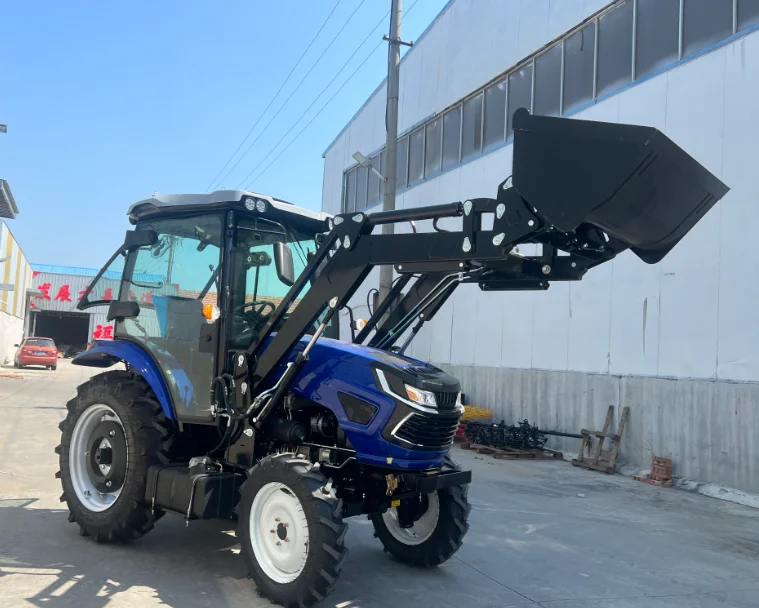 Factory Direct Sales of Top-quality, Reliable 4WD 50hp Agricultural Four-stroke Lawn Mower Tractor.