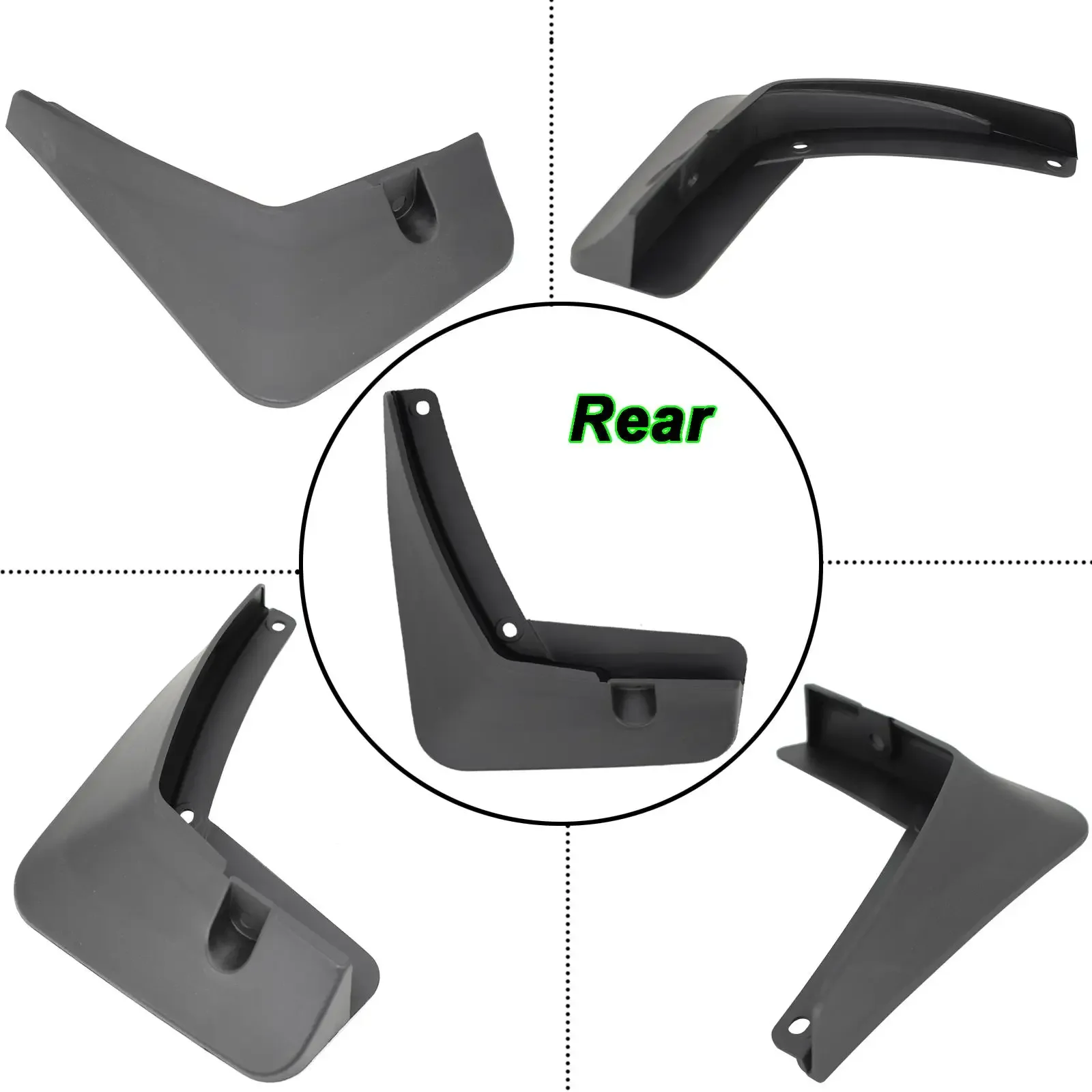 Mudflaps For Ssangyong Ssang Yong Korando C300 Gen 4 2019 2020 2021 Mudguard Fender Mud Flap Guard Splash Car Styline Front Rear