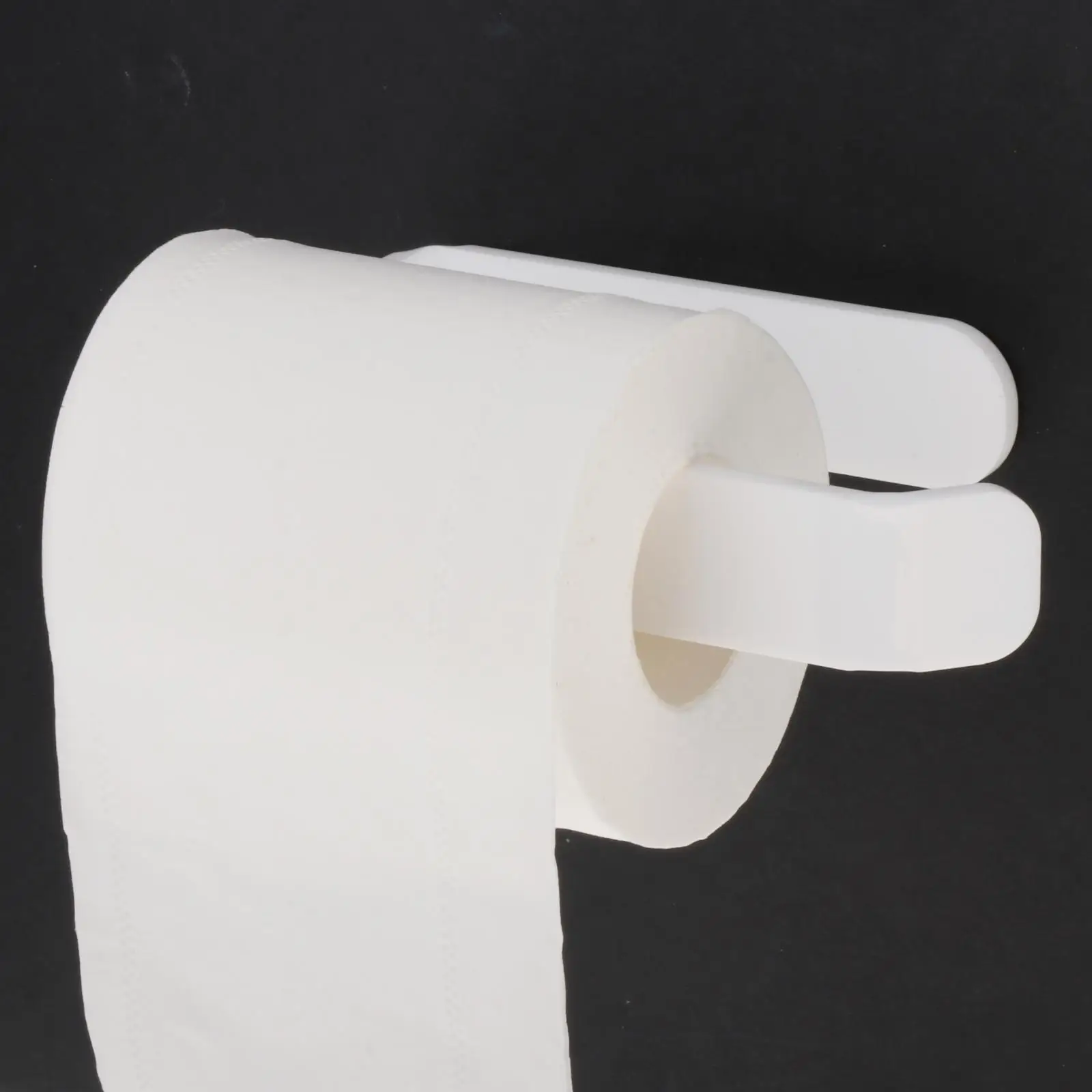 Acrylic Toilet Paper Holder Wall Mounted Paper Towel Tissue Roll Holder for Kitchen Washroom Bathroom Hotel Supplies