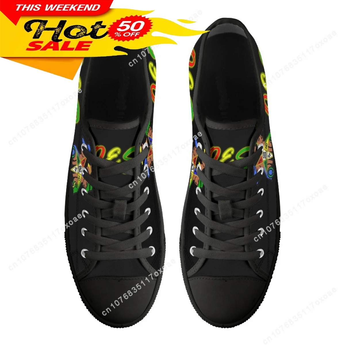 Summer Comfortable Low Top Canvas Shoes for Ladies New Hot Order of The Eastern Star Print OES Casual Vulcanized Sole Sneakers