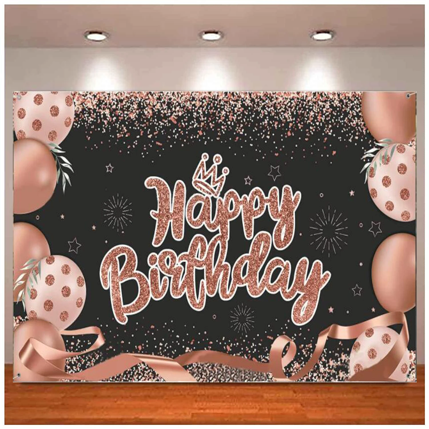Feliz aniversário festa fotografia pano de fundo, banner fundo, cartaz do partido para homens e mulheres, decoração interior e exterior suprimentos